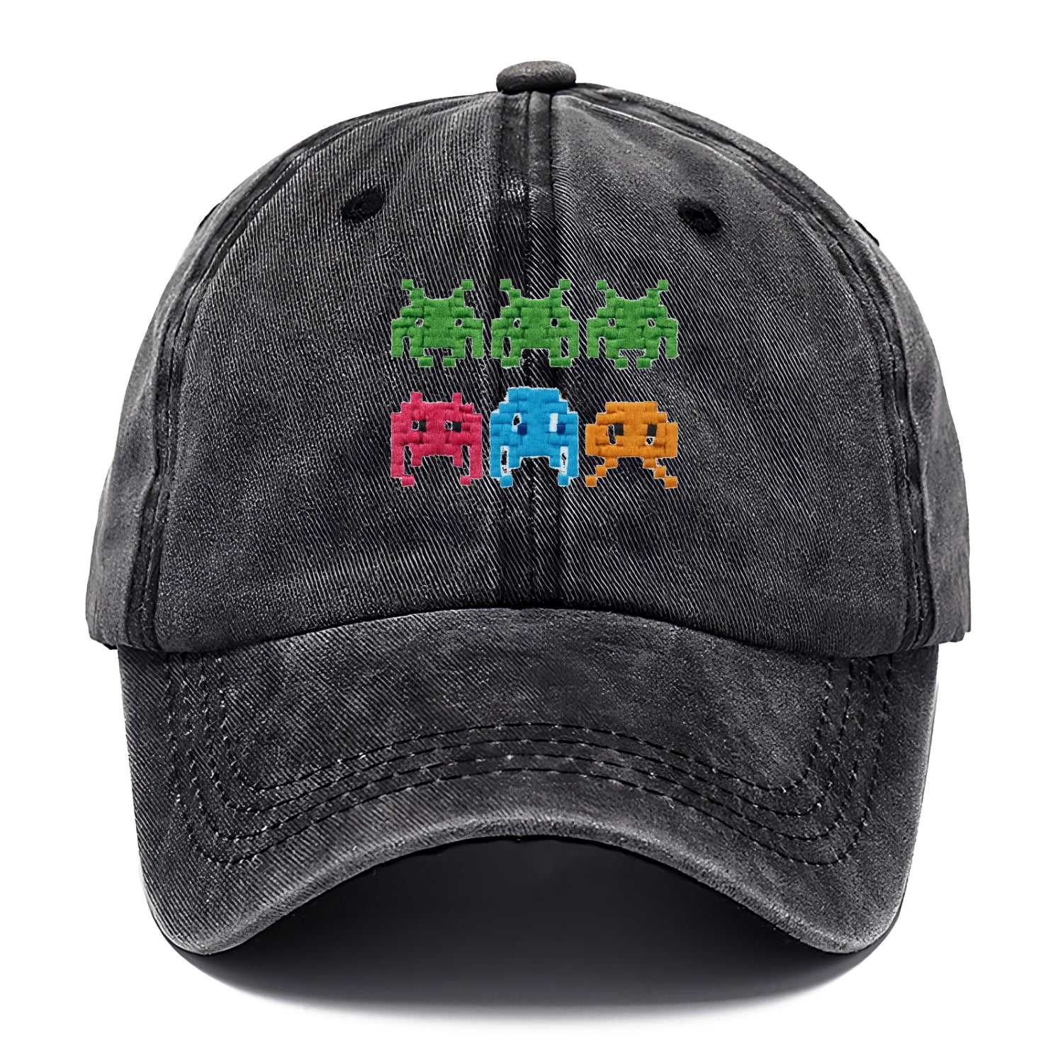 pixelated retro gaming Hat