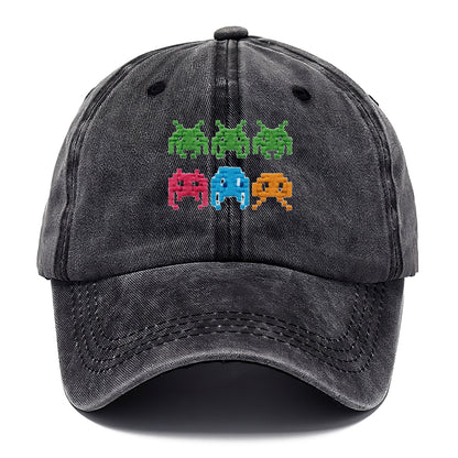 pixelated retro gaming Hat
