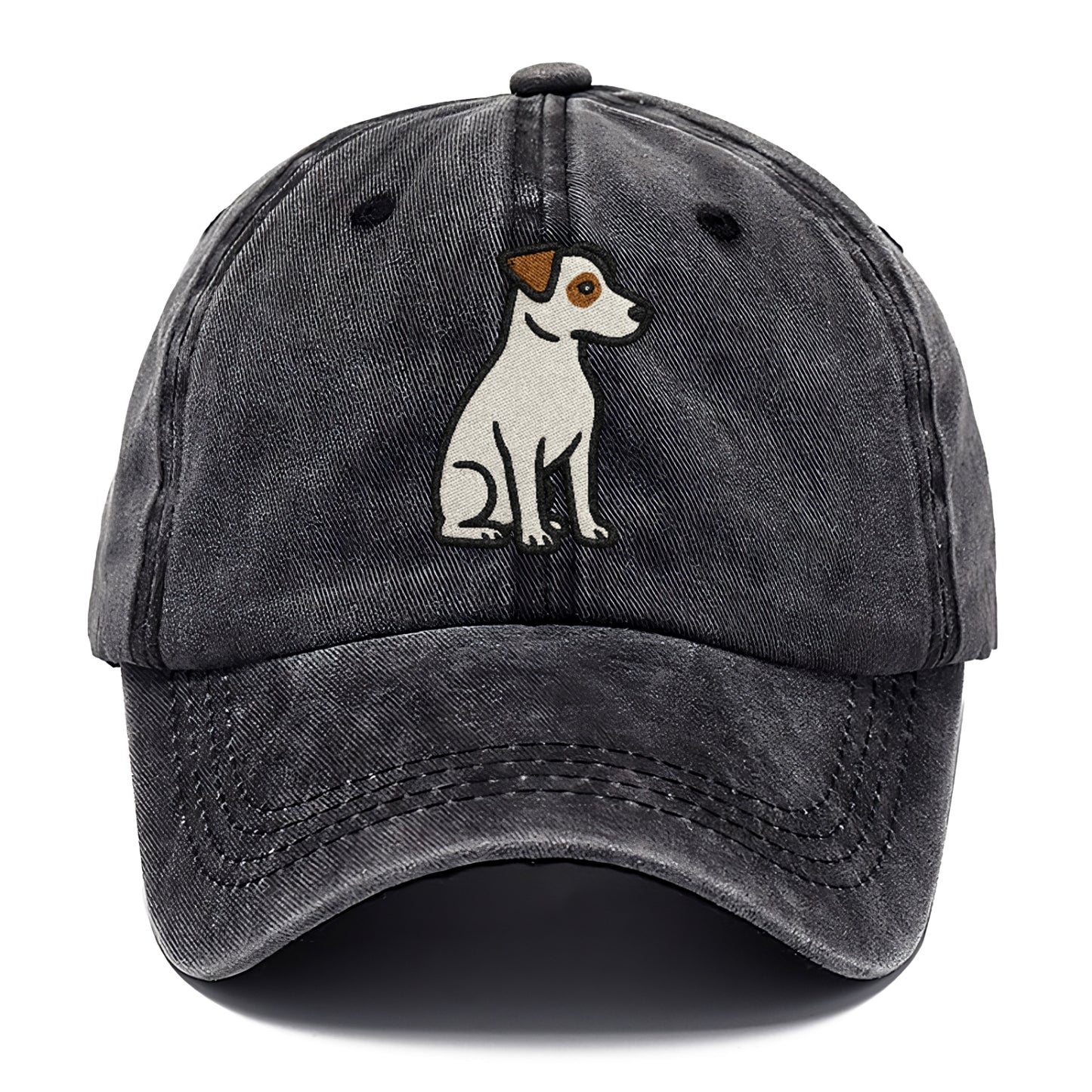 jack-russell-terrier-white-with-brown-patches-playful-spirit Hat