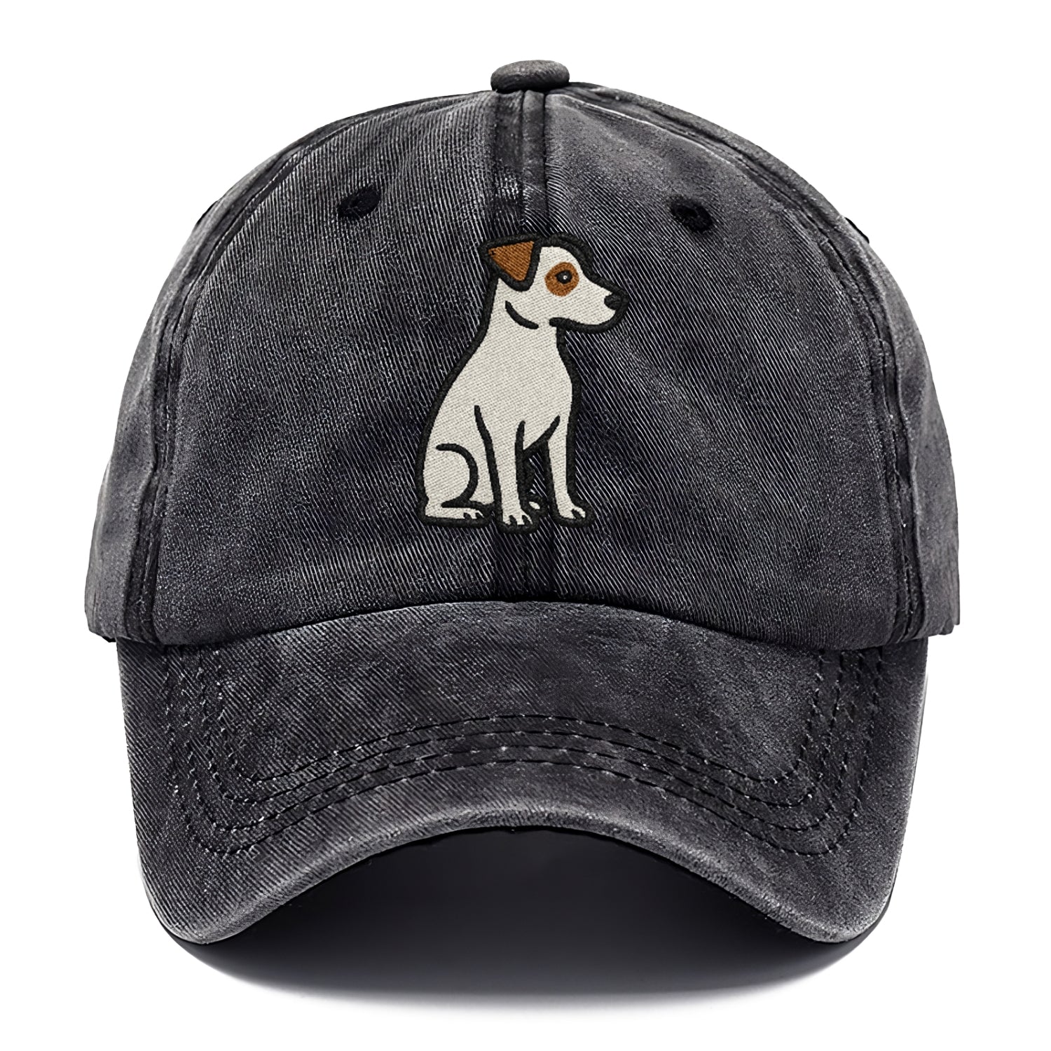 jack-russell-terrier-white-with-brown-patches-playful-spirit Hat