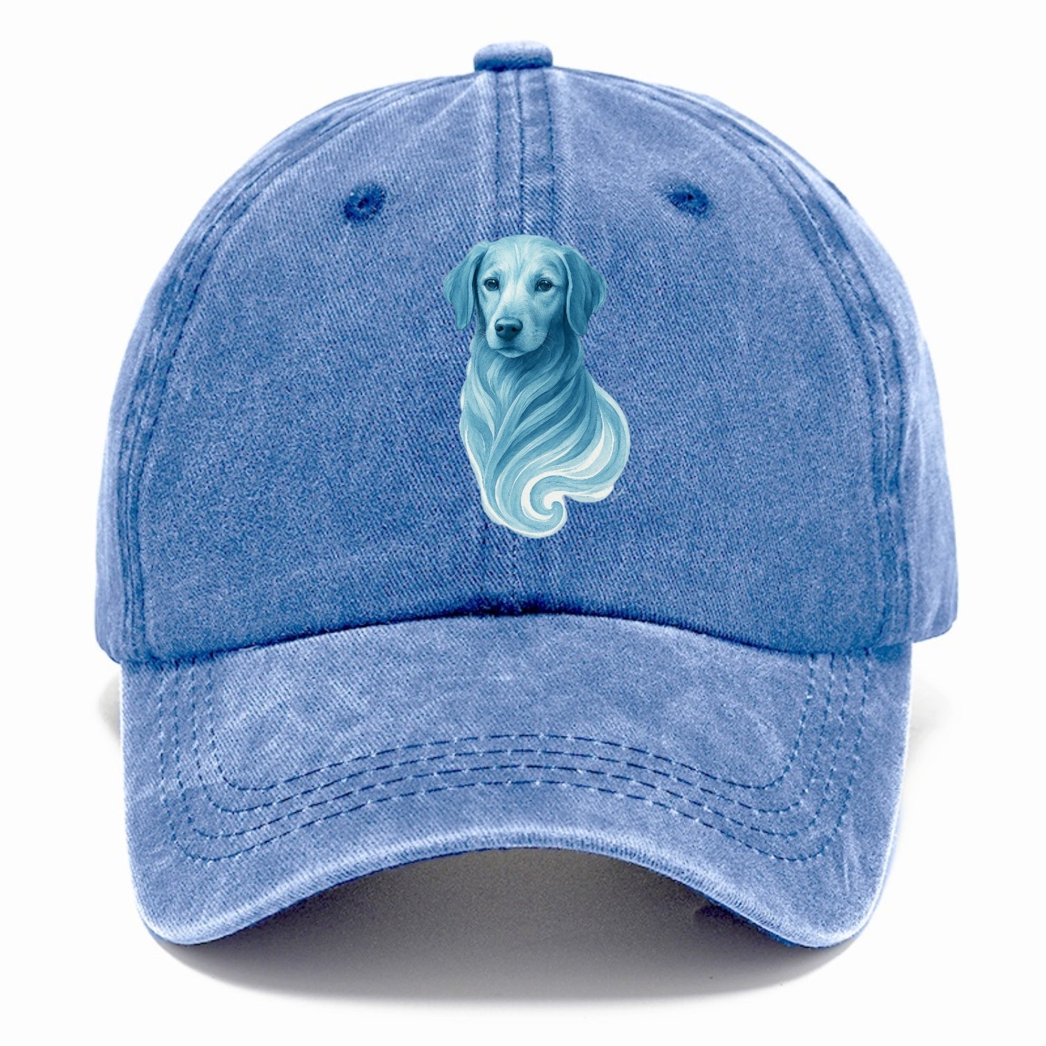 flowing river portrait design Hat