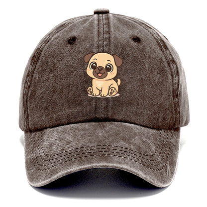 charming-pug-wrinkled-wonder Hat