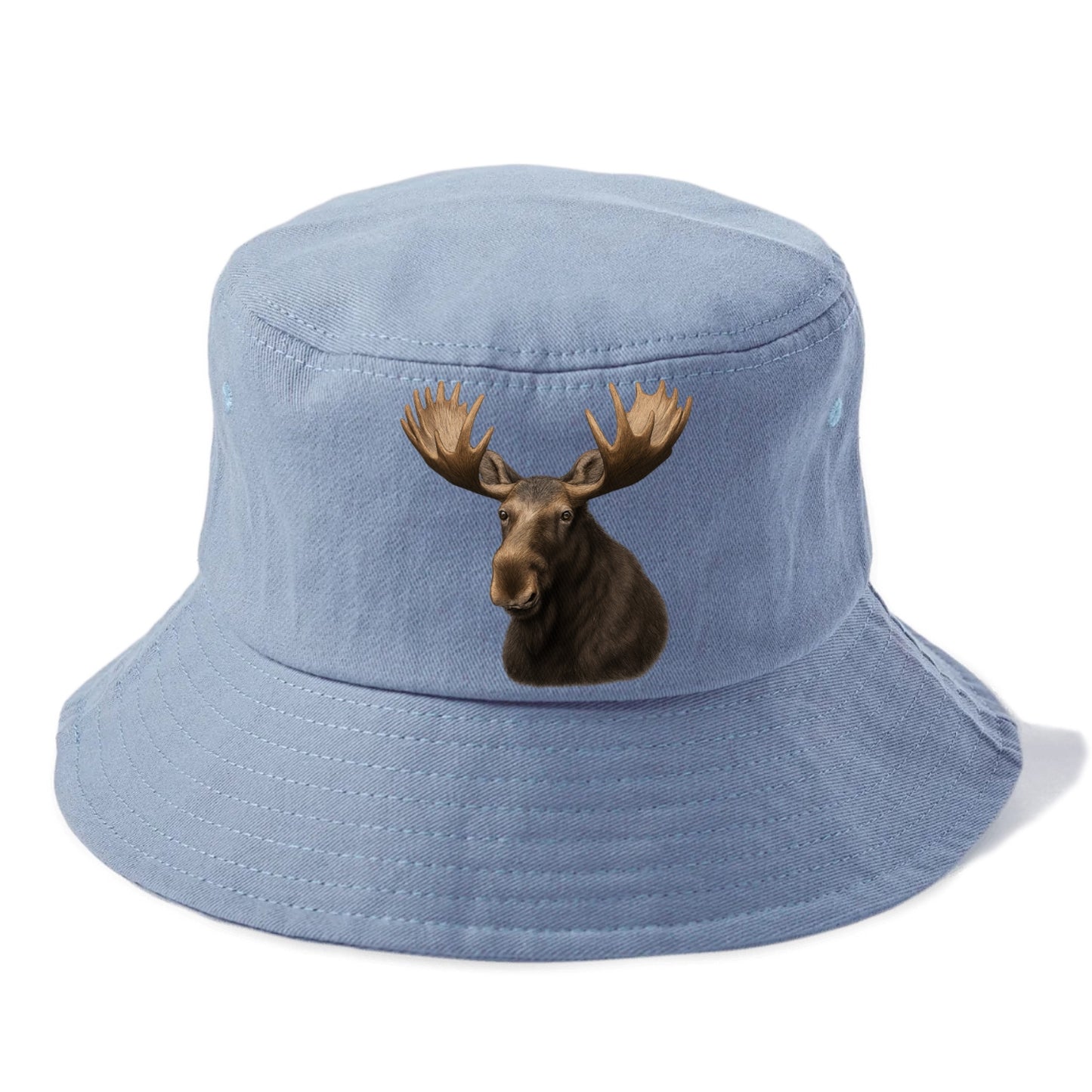 moose portrait design Hat