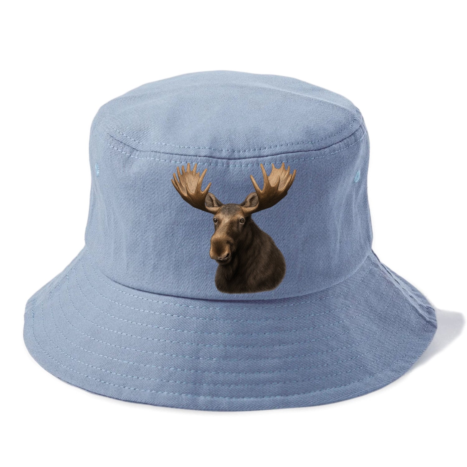 moose portrait design Hat