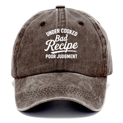 cooking fail poor judgment Hat
