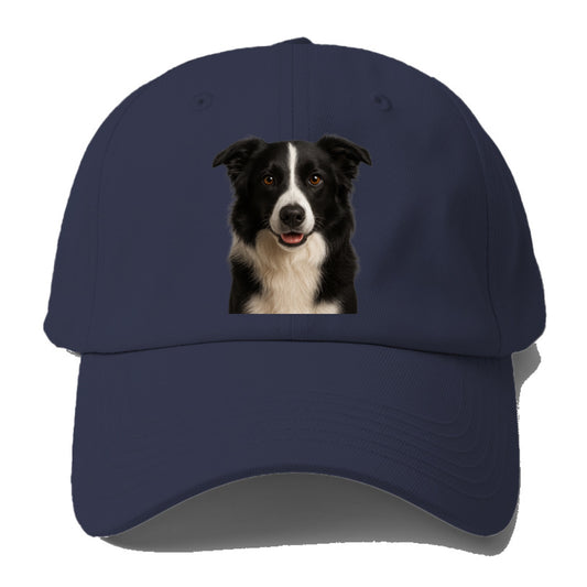 border collie intelligent companion Hat