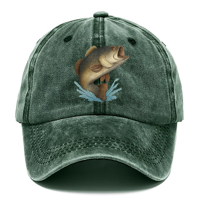 leaping bass artistic impression Hat