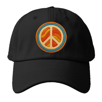 retro peace and harmony Hat