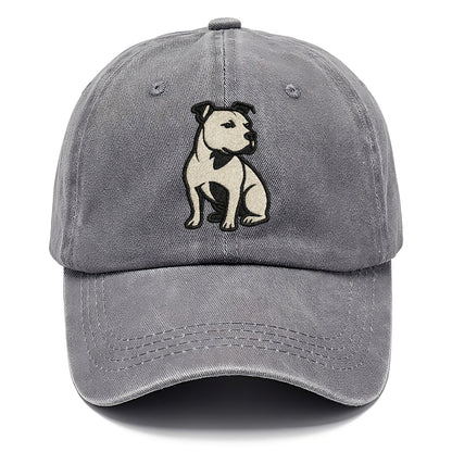 Staffordshire Terrier Blue Design Hat