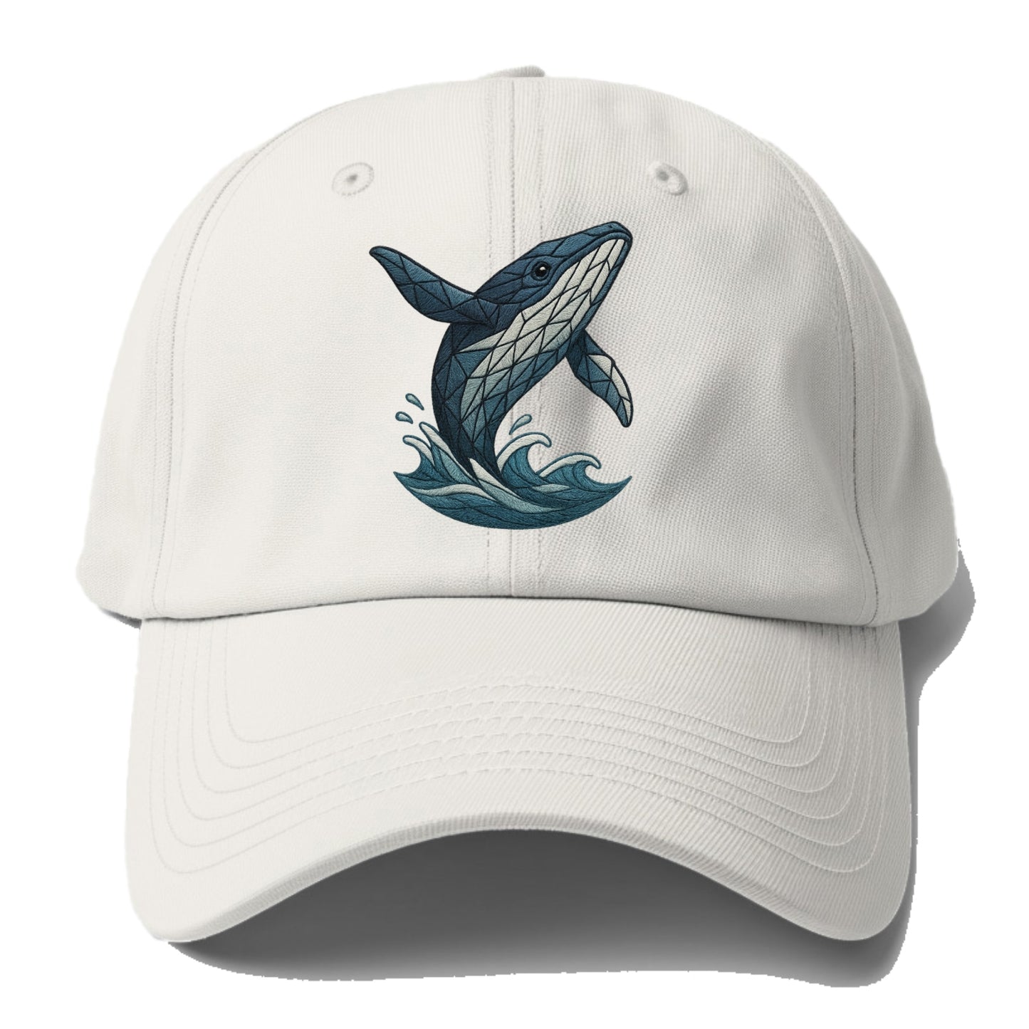 whale ocean waves Hat