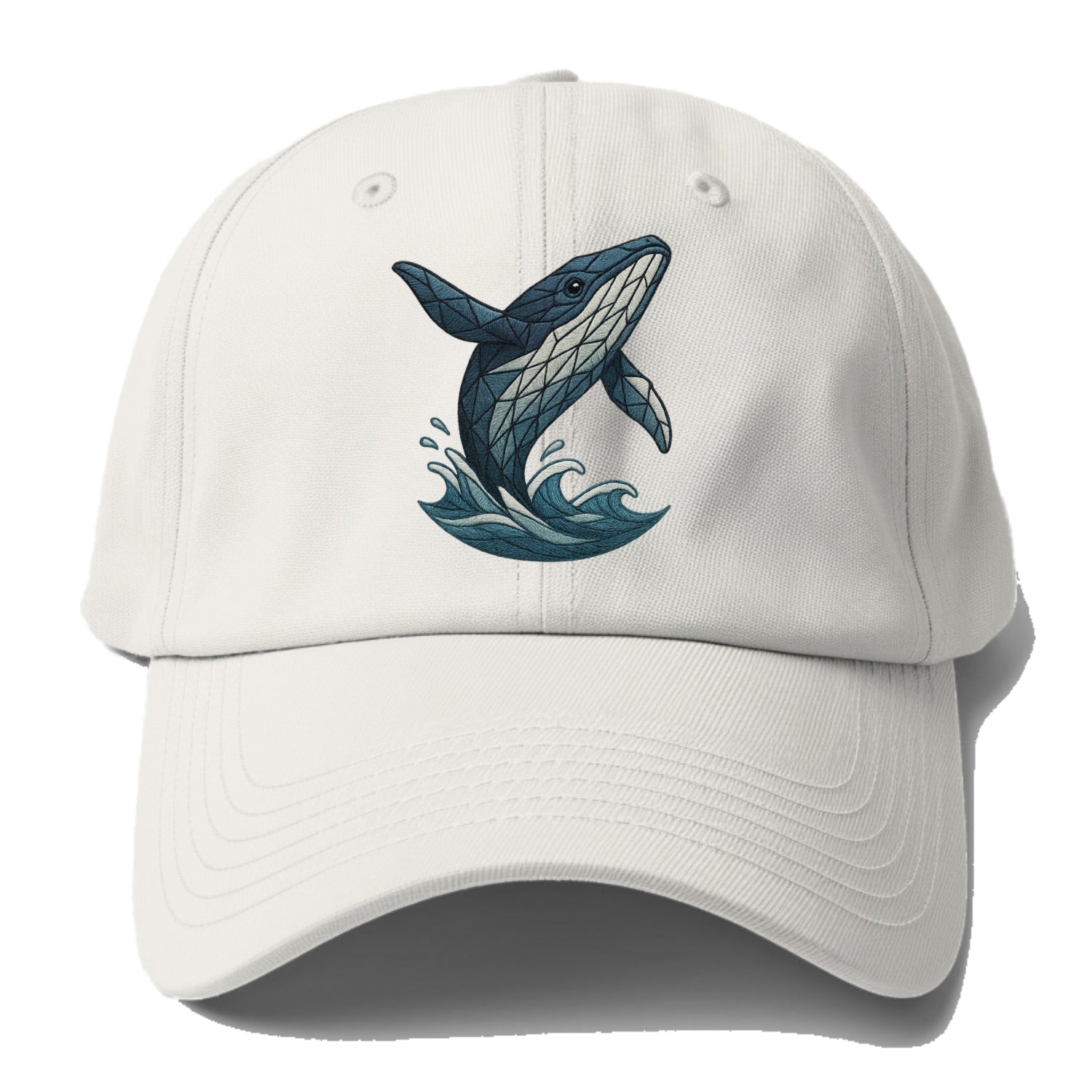 whale ocean waves Hat
