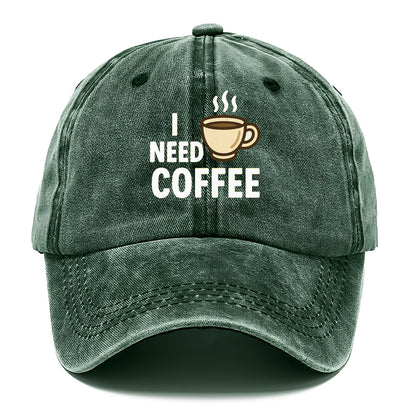coffee i need Hat