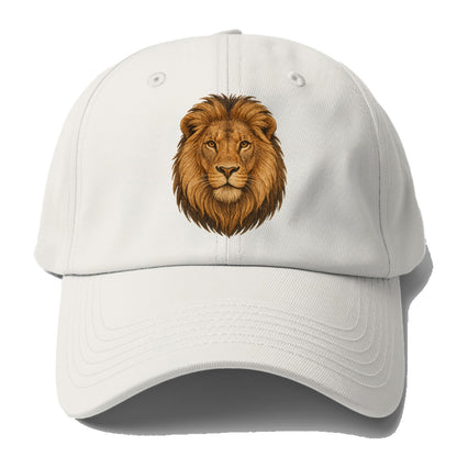 detailed lion head portrait Hat