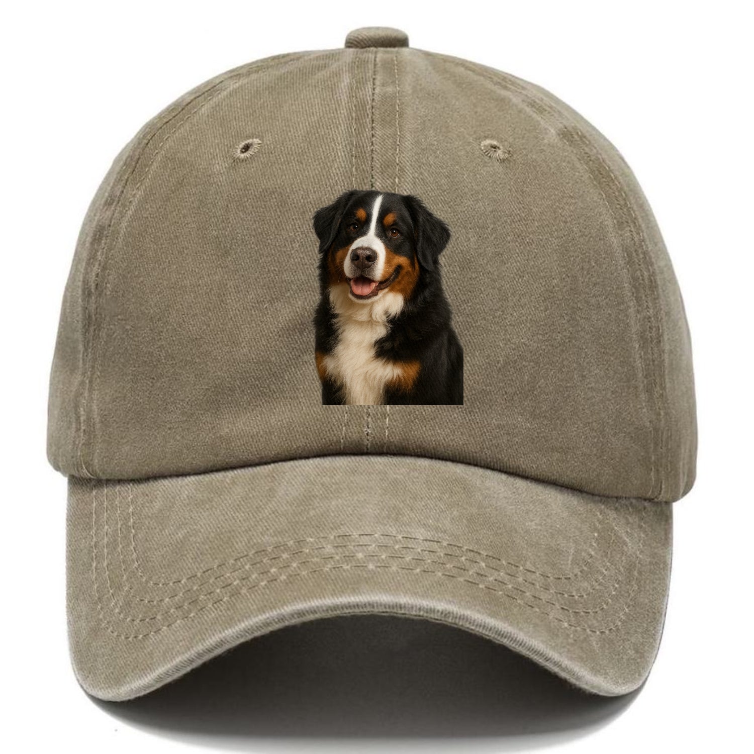 bernese mountain dog portrait design Hat