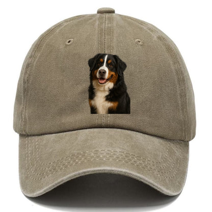 bernese mountain dog portrait design Hat