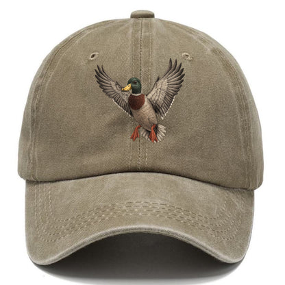 mallard in flight Hat