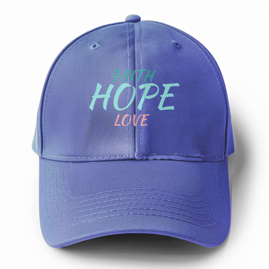 faith hope love Hat