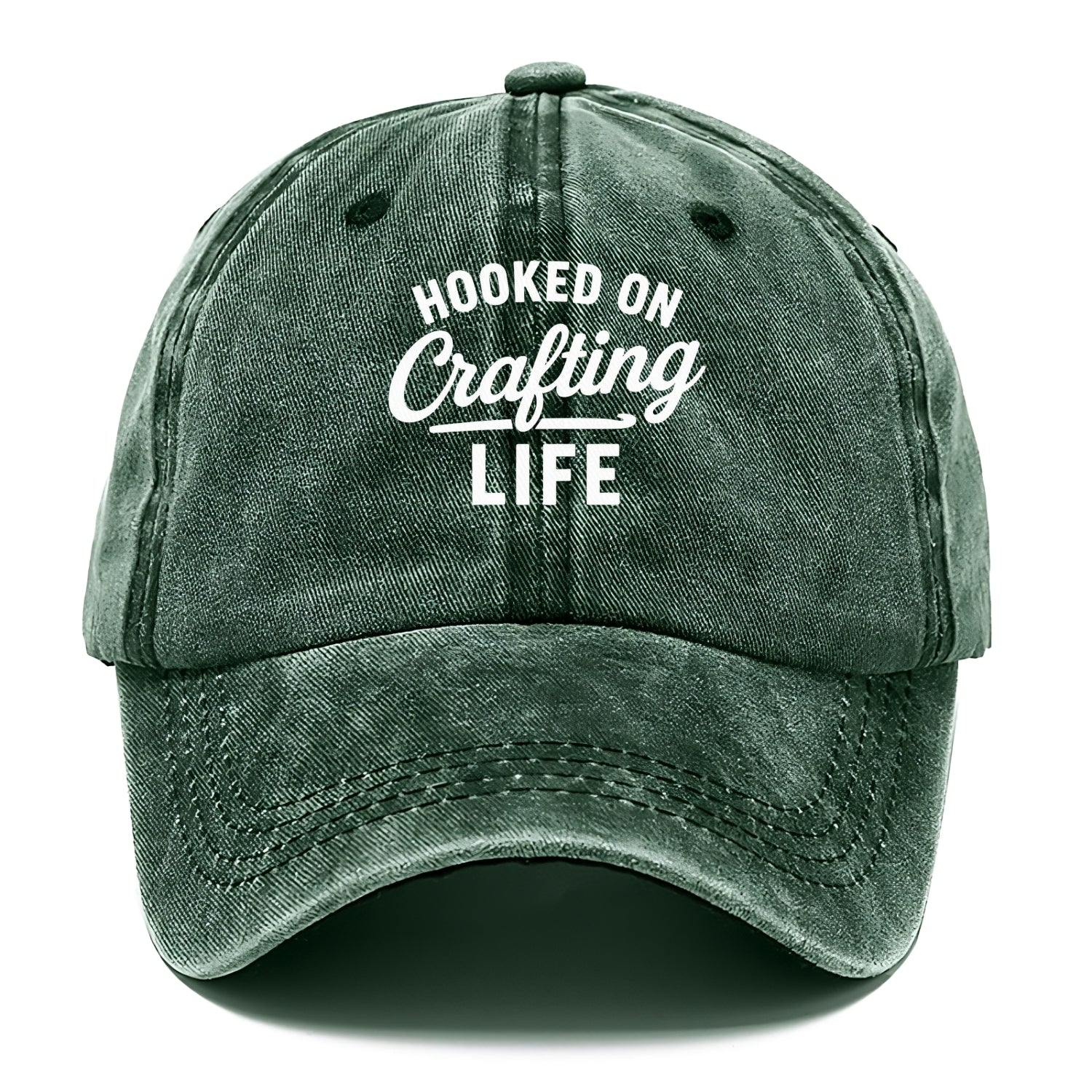 hooked on crafting life Hat