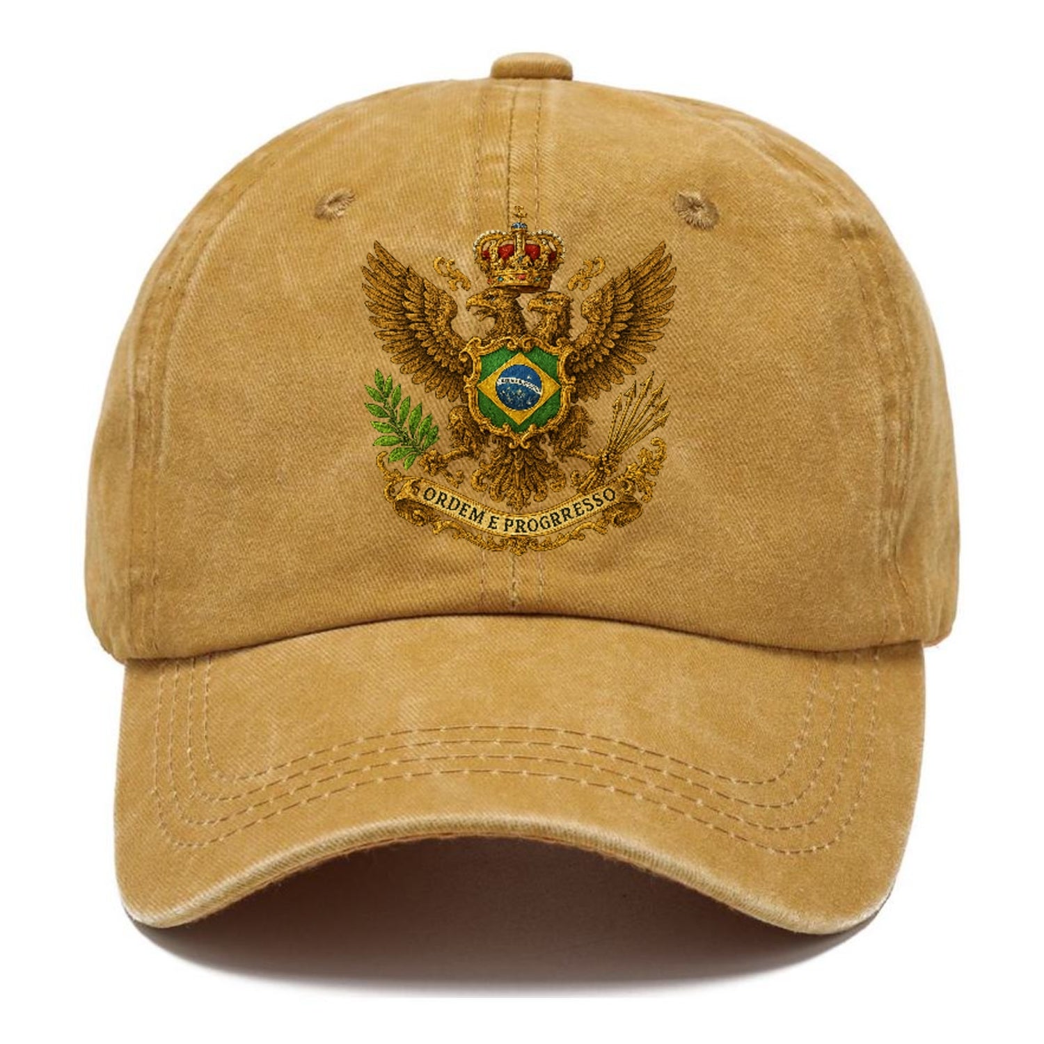 brazil heritage eagle badge Hat