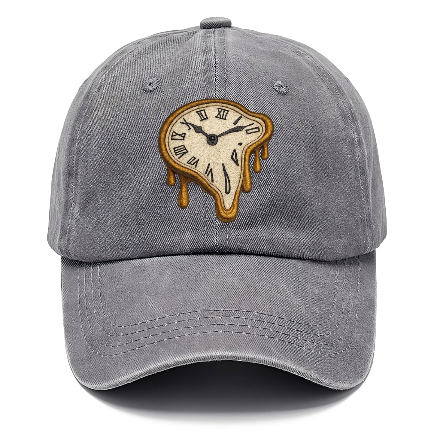 melting clock surreal time distortion Hat