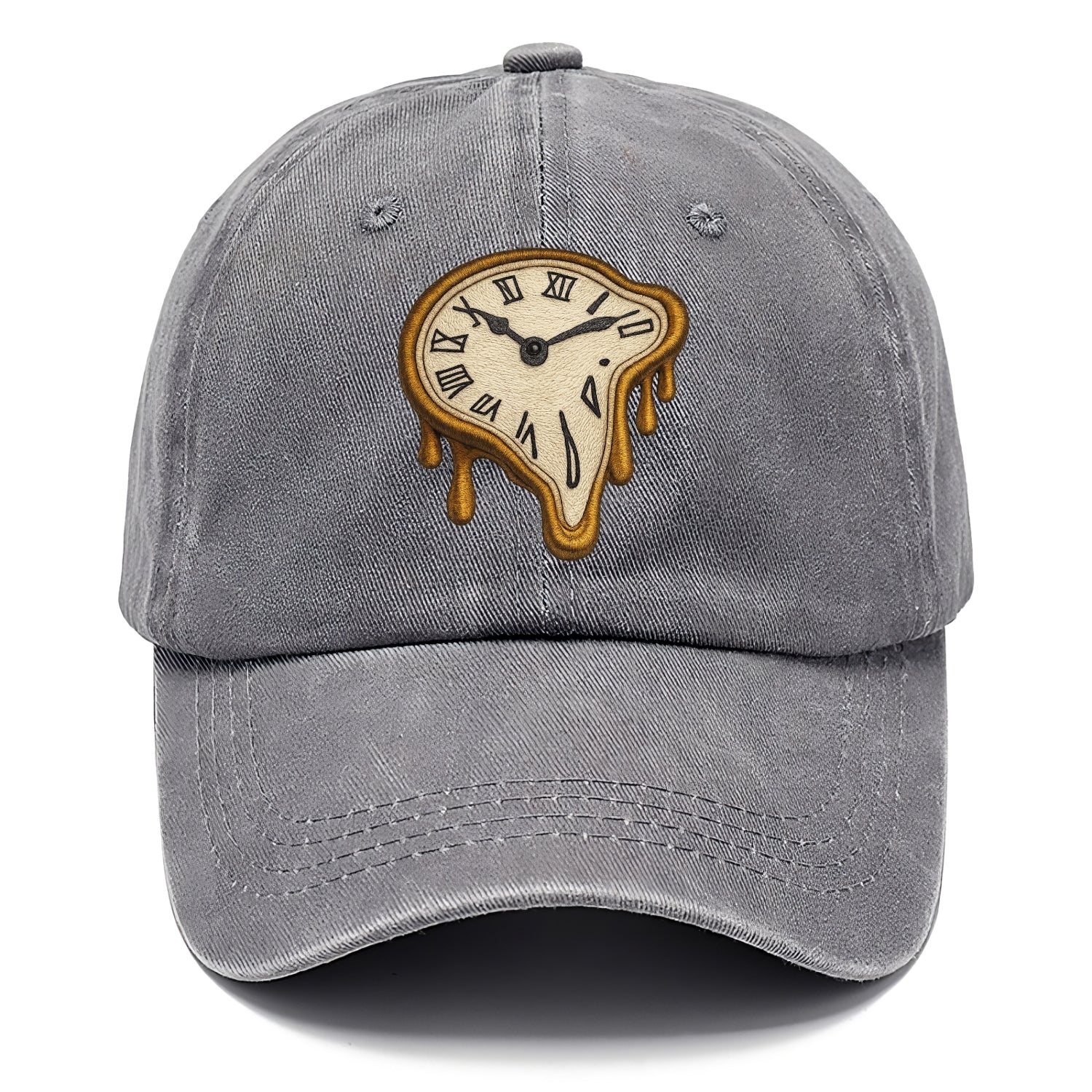 melting clock surreal time distortion Hat