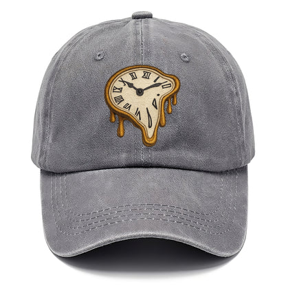 melting clock surreal time distortion Hat