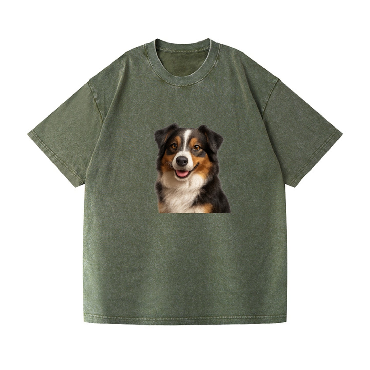 mini australian shepherd portrait design Hat