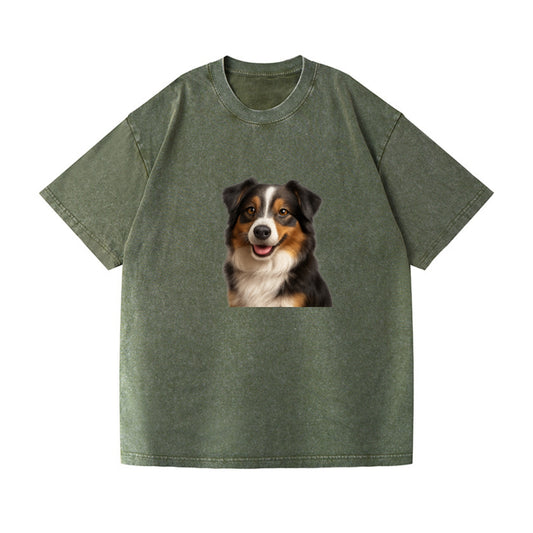 mini australian shepherd portrait design Hat