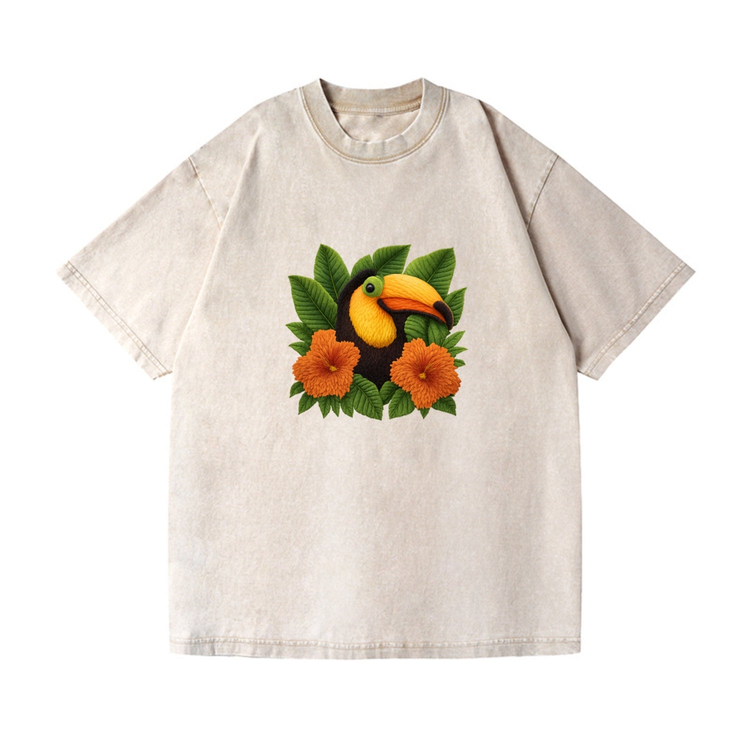 tropical toucan floral paradise Hat