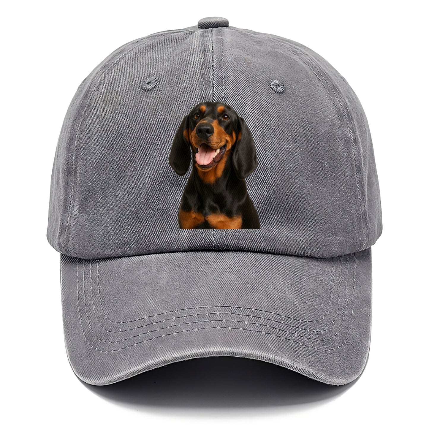 black & tan coonhound: noble trailblazer Hat