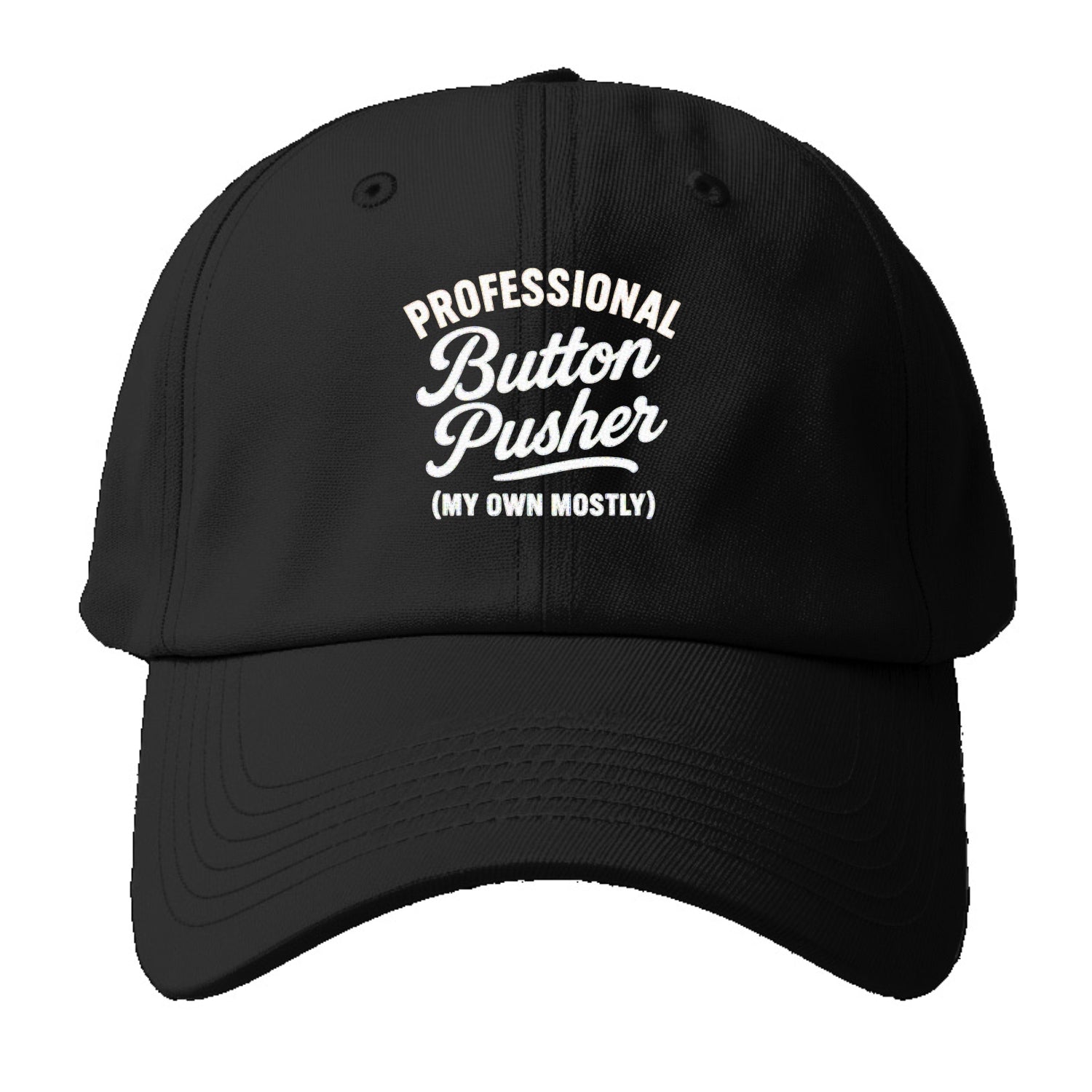 button pusher mostly my own Hat