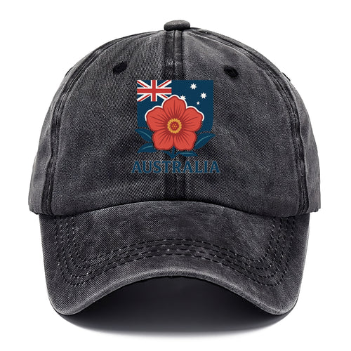 Australian Patriotic Floral Classic Cap