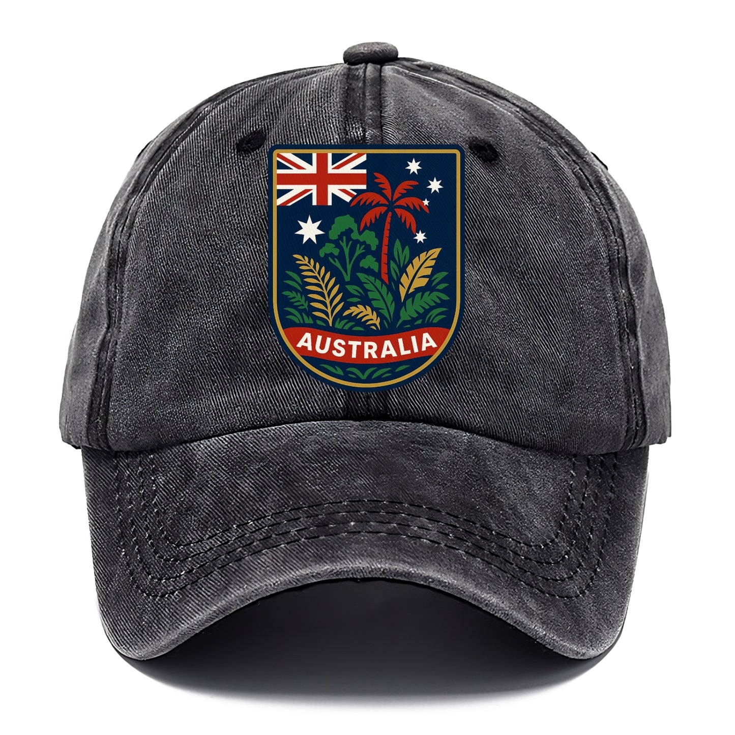 Australian Travel Badge Hat