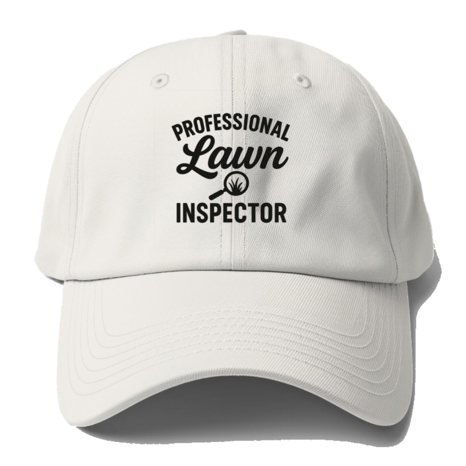 professional lawn inspector artistic design Hat