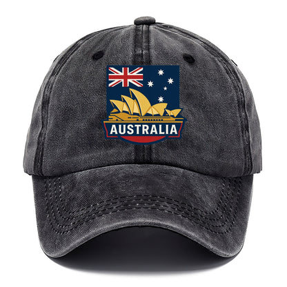 Australian Landmark Flag Hat
