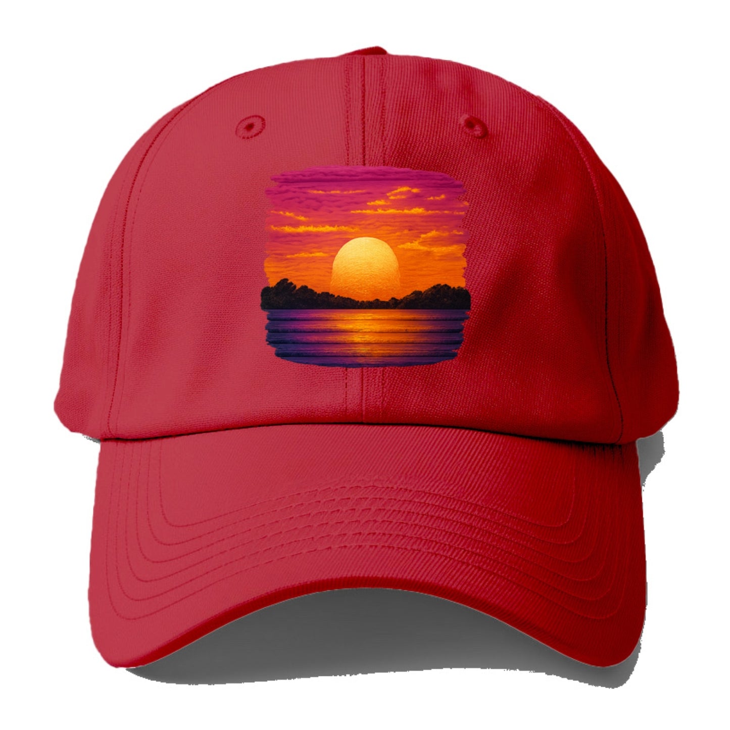 serene sunset hues Hat