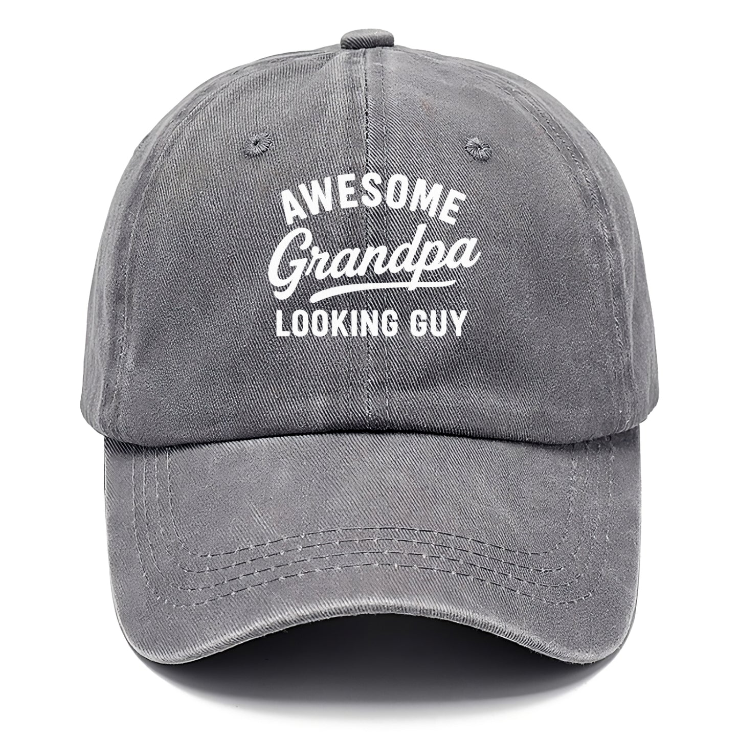 awesome grandpa looking guy Hat