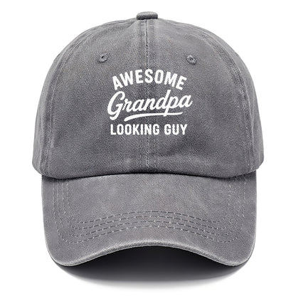 awesome grandpa looking guy Hat