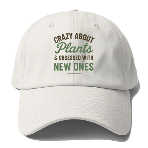 Crazy About Plants Baseball Cap For Big Heads
