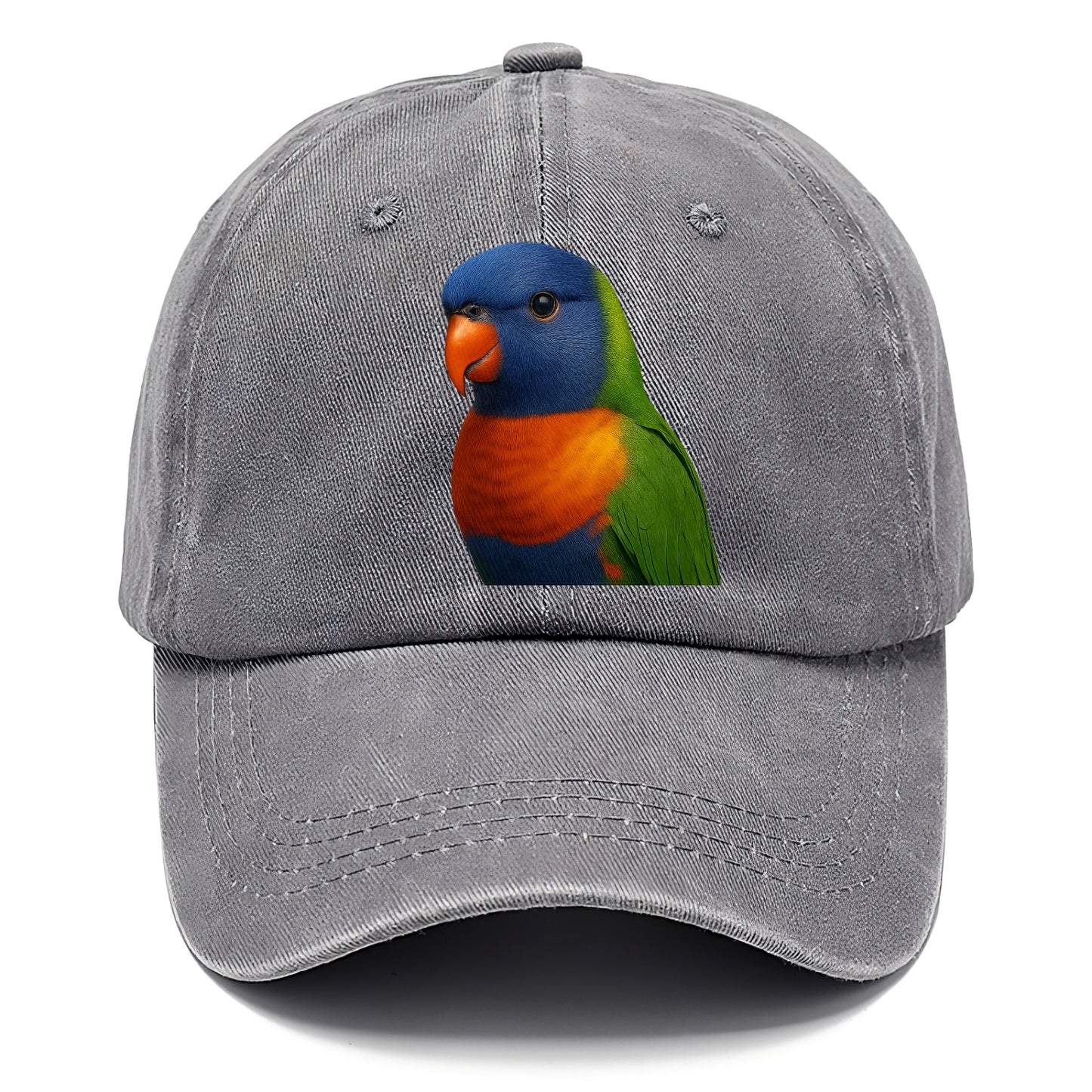 rainbow portrait design Hat