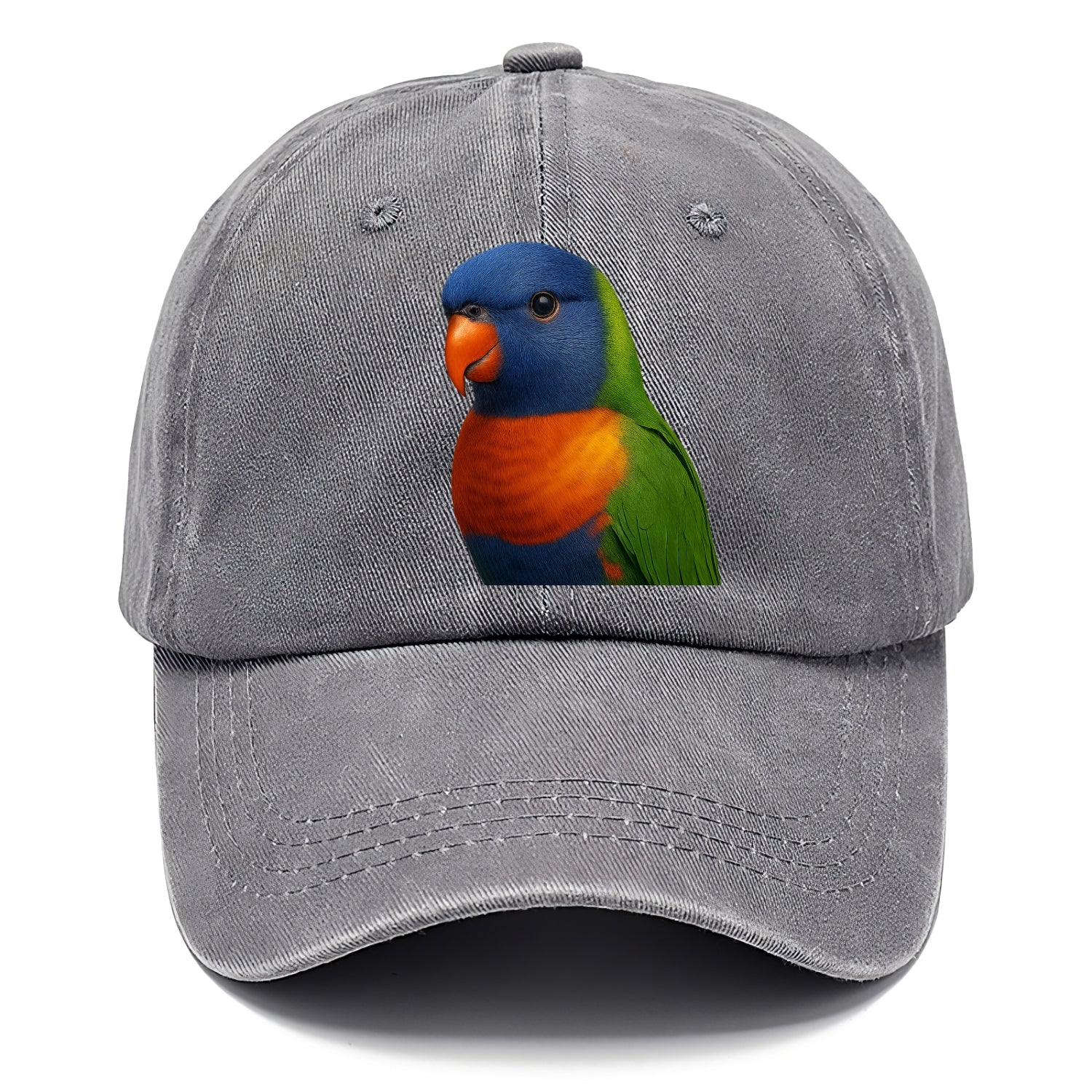 rainbow portrait design Hat