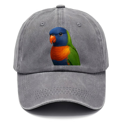 rainbow portrait design Hat