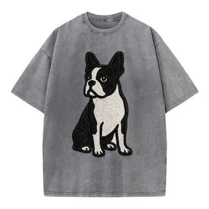 boston-terrier-black-white-tuxedo-charming-companion Hat