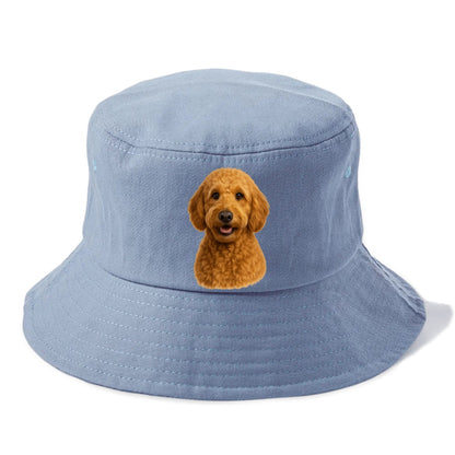 goldendoodle portrait design Hat