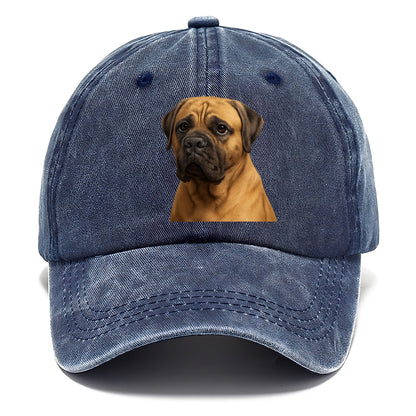 mastiff portrait design Hat