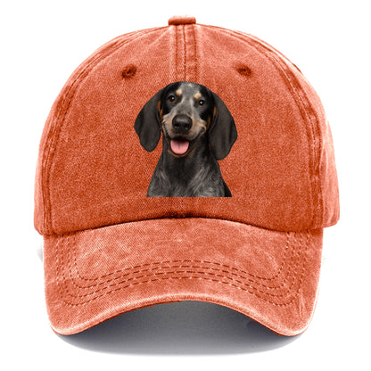 bluetick coonhound: noble trailblazer Hat