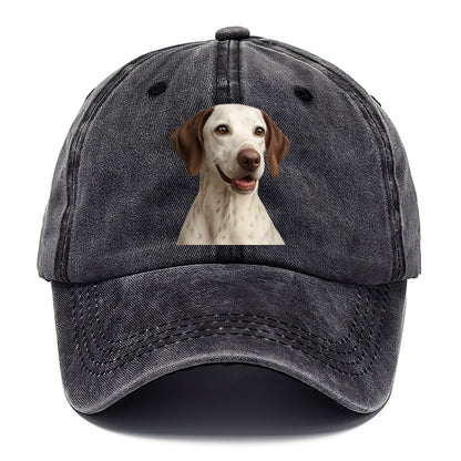 white german shorthaired pointer portrait design Hat