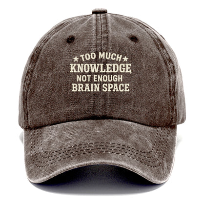 humorous   intellectual quote Hat