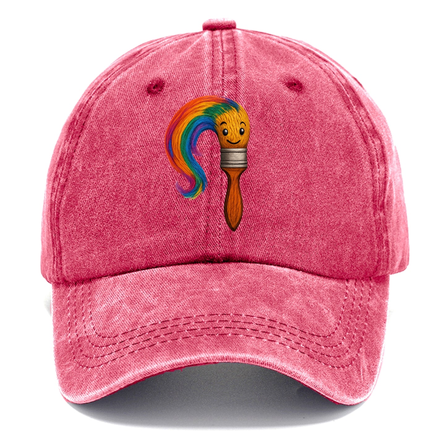 rainbow brushstrokes Hat