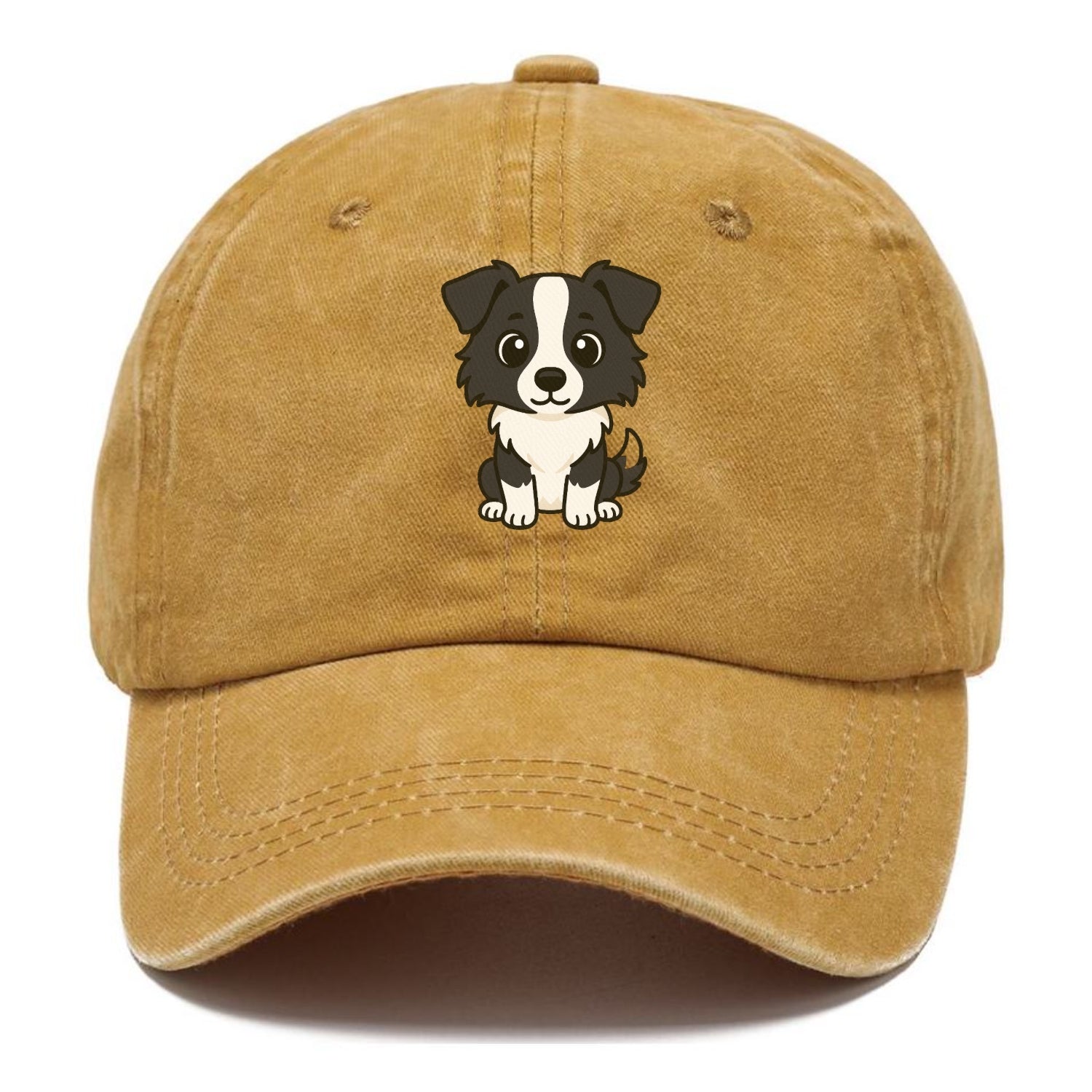 kawaii Border Collie Hat
